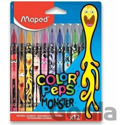 Maped Fixy Color´ Peps Monster 12 ks - Maped