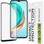 Techsuit Протектор за Honor X6b - 111D Full Cover / Full Glue Glass - черен