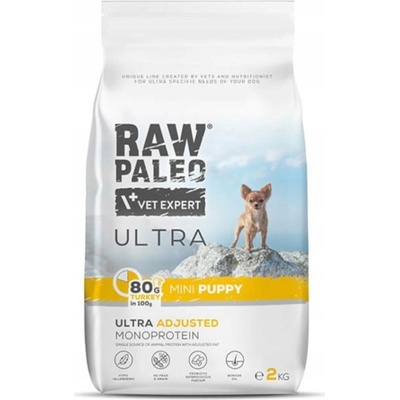VetExpert Raw Paleo Ultra puppy malé krůtí 2 kg