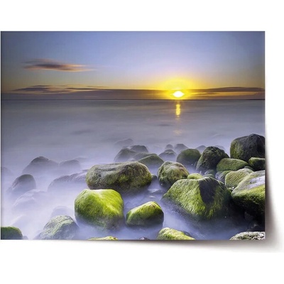 Sablio Plagát Kamene v jazere - 90x60 cm