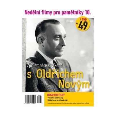 Nedělní filmy pro pamětníky 10. - Oldřich Nový DVD