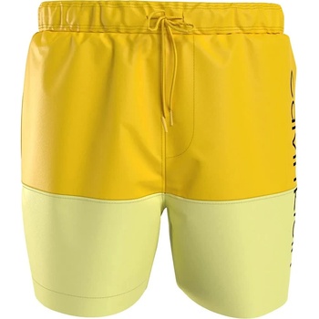 Calvin Klein Бански гащета Calvin klein Medium Drawstring swimming shorts - Yellow (Bold Yellow)