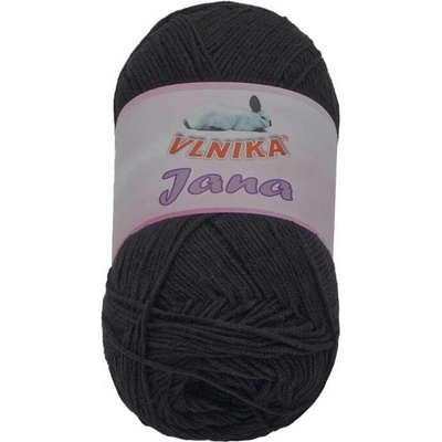 Priadza Jana 100g - 47 čierna (7046)