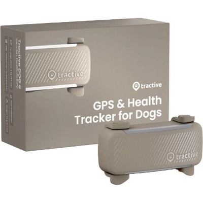 Tractive GPS DOG 6 lokátor polohy a aktivity pro psy hnědý