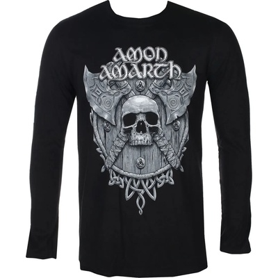 Plastic head тениска метална мъжки Amon Amarth - СИВ ЧЕРЕП - PLASTIC HEAD - PH11896LS