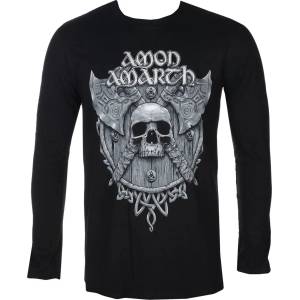 Plastic head тениска метална мъжки Amon Amarth - СИВ ЧЕРЕП - PLASTIC HEAD - PH11896LS