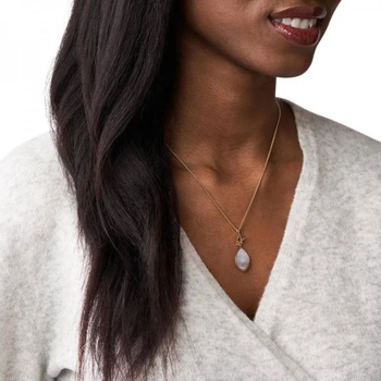 Skagen Дамско колие с естествен камък седеф Skagen SKJ1558710 (SKJ1558710)