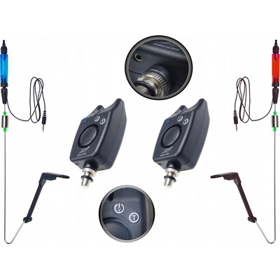 Elektronický signalizátor záberu Miracle Fish 2+2