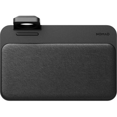 Nomad Base Station Hub with Apple Watch Charger Mount - двойна поставка (пад) с до 7.5W безжично захранване за зареждане на мобилни устройства и зареждане на Apple Watch и Ap