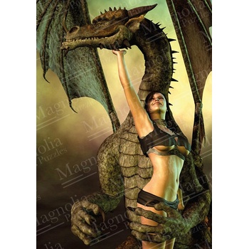 Image 1 of Magnolia - Puzzle Woman and Dragon - 1 000 piese