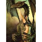 Magnolia - Puzzle Woman and Dragon - 1 000 piese