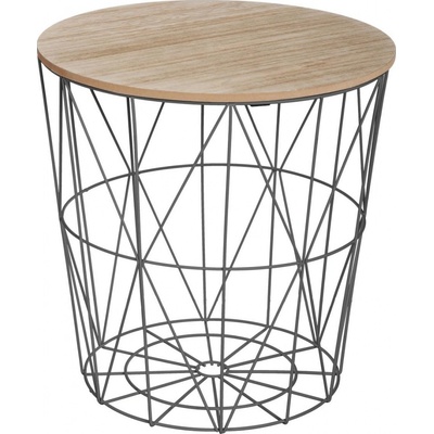 Atmosphera Kumi 41 cm x 40 cm hnědá černá – Zboží Dáma