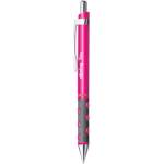 rOtring Химикалка, 0, 8 мм, с бутон, неоново розово тяло, rOtring "Tikky", синя NRR2205342 (NRR2205342)