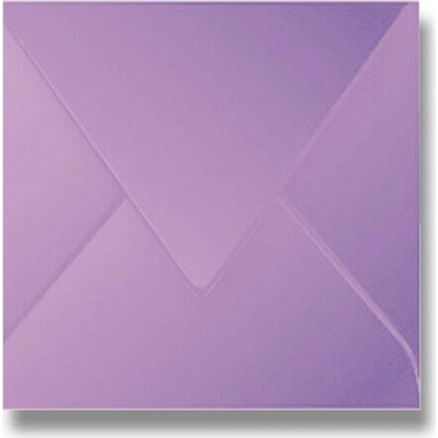 Barevná obálka Clairefontaine 165 × 165 mm, olizová, fialová, 20 ks