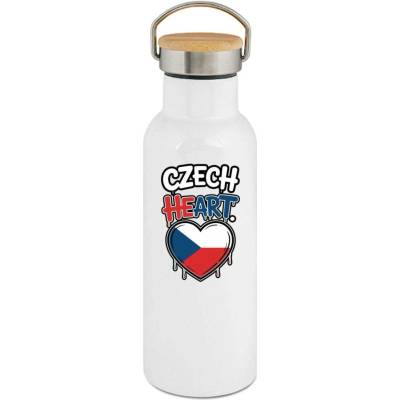 123TRIKO termoska Czech heart 500 ml narozeniny
