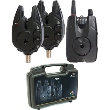Fox Micron MX Sada Signalizátorů záběrů s příposlechem 3 pruty Černá