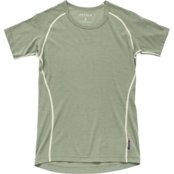 Devold Дамско мериносово термобельо Devold Women's Lauparen Merino 190 Base Tee Merino base layer - Fog (115-2427-0112)
