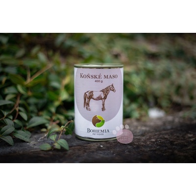 Bohemia Pet Food Konské mäso vo vlastnej šťave 400 g