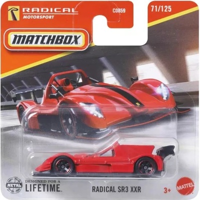 Mattel Matchbox: Малка кола Radical SR3 XXR (JBR72)