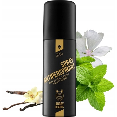 Angry Beards antiperspirant sprej Jack Saloon 50 ml – Sleviste.cz