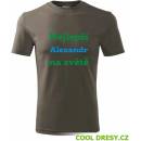 Tričko nejlepší Alexandr na světě Tričko se jménem army