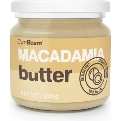 GymBeam Maslo z makadamových orechov 200 g