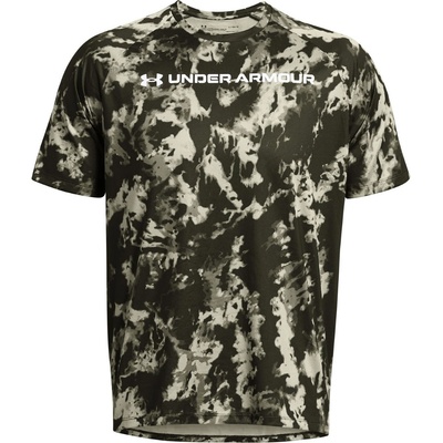 Under Armour Tech ABC Camo SS Размер: M / Цвят: зелен