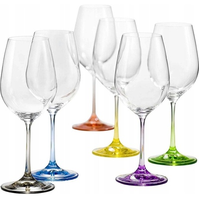 Crystalex Sklenice na víno sklo 6 x 350 ml