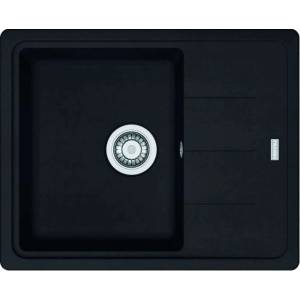 Franke Basis - Мивка Fragranite BFG 611-62, 62x50 см, черен мат 114.0661. 420 (114.0661.420) Мивка за вграждане