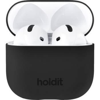 Image 1 of Holdit Kaлъф Holdit за AirPods 4, Silicone Case, Черен