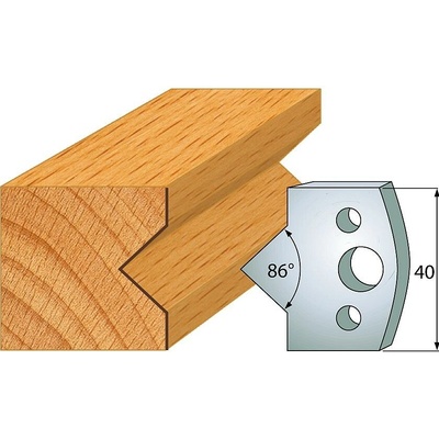 IGM Professional IGM Profil 035 - pár nožov 40x4mm SP F026-035