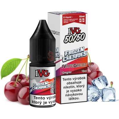 IVG 50/50 Frozen Cherries 10 ml 12 mg