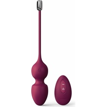 Dorcel Love Balls Plum, vibrační vaginální kuličky na dálkové ovládáni