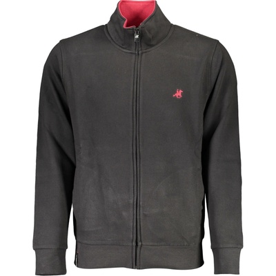 US Grand Polo Men's Zip-up Sweatshirt Black