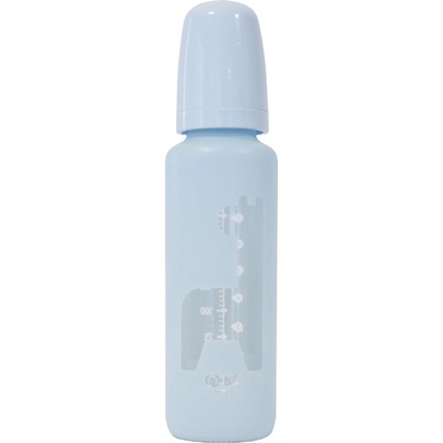 Wee Baby Стъклено шише Wee Baby Classic - 250 ml, синьо (564)