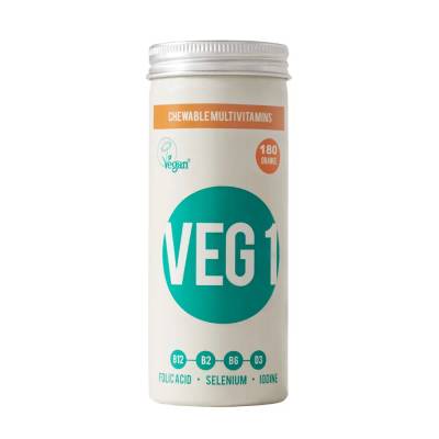 The Vegan Society VEG 1 - pomeranč, 180 tablet