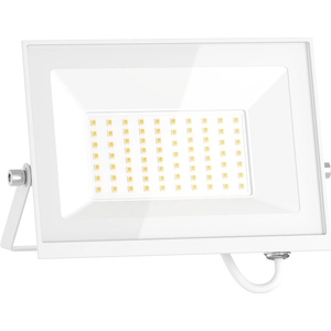 Mexen Luxpro+ LED прожектор, 50W, неутрална - 4000K, 5500 lm, бял - L231-050-40-20 (L231-050-40-20)