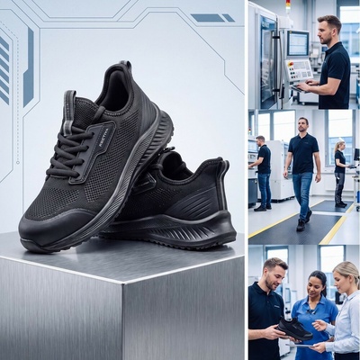 Bennon MOVA ULTRA O1 ESD NM BLACK LOW Tenisky černá