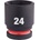Milwaukee Shockwave 1/2" 24mm 4932480318