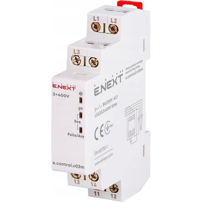 Relé Enext 400 V IP20 8 A