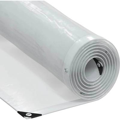 zahrada-XL Čirá plachta s oky 6 x 12 m polyethylen 4018532