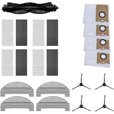 Mobilly Eta Twins 6240, Proscenic M8 Pro kartáče a filtry a mopovací textilie a sáčky 17 ks