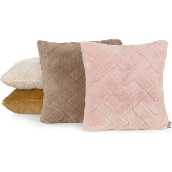 Eurofirany Caro pudrová Polyester 45 x 45 cm