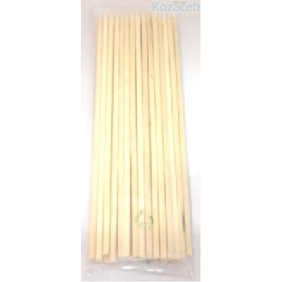 Špajle hrotené hranaté 20cm 40ks CZ