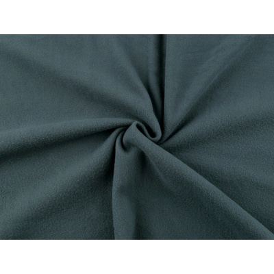 Oděvní soft fleece, střední, 18(11) (285 g/m²) petrolejová