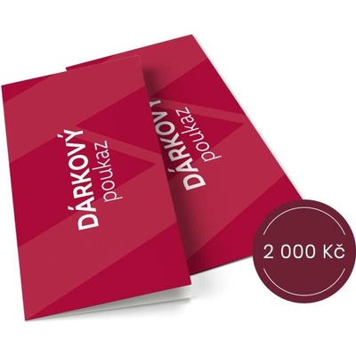 Elektronický dárkový voucher 2000 Kč