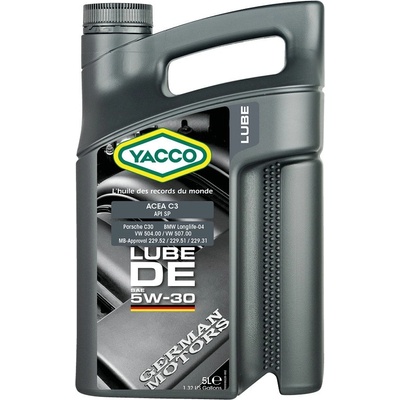 Yacco LUBE DE 5W-30 5 l