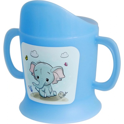 Tvar dojčenský hrnček Sloník modrý 150ml