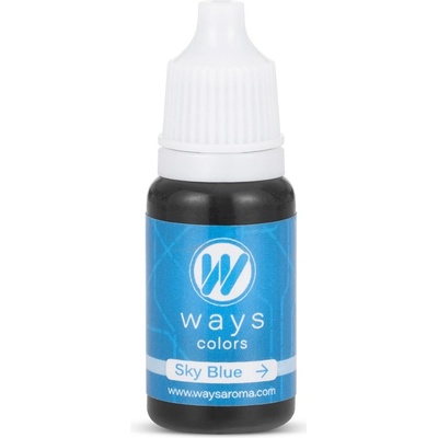 Ways Colors Sky Blue barvivo do vázy 10 ml