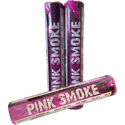 Dýmovnice Pink Smoke 3 ks